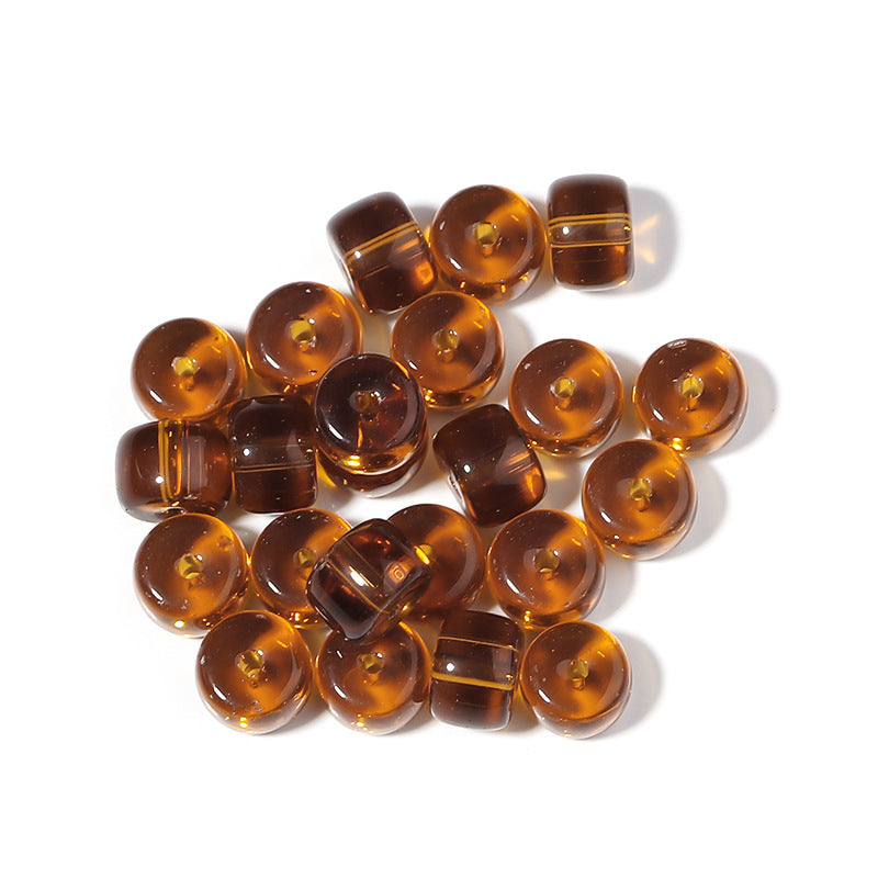 Cuentas al por mayor 50pcs/paquete 8*6 mm oblato